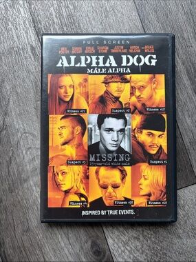 Universal Alpha Dog DVD - Cover Orange & Black